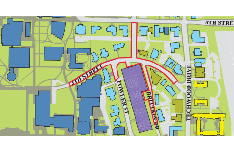 East Campus Streetscape Improvements Phase I