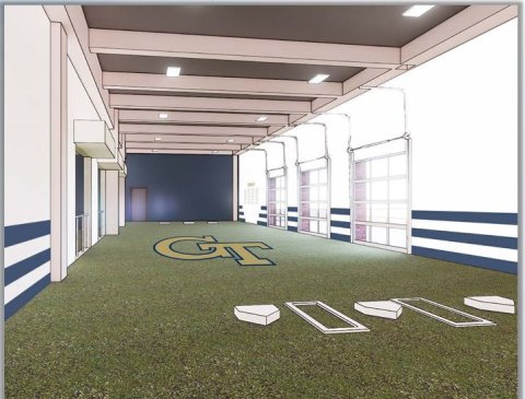 Russ Chandler Stadium pitching tunnel render