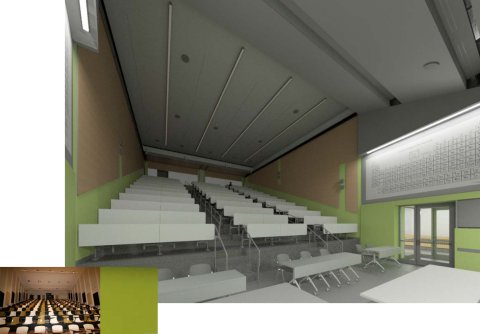 Boggs Auditorium Renovation Rendering